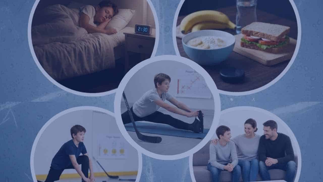 5 top klíčových faktorů kvalitní regenerace mladých hokejistů